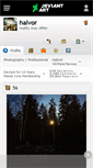 Mobile Screenshot of halvor.deviantart.com