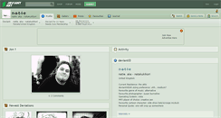 Desktop Screenshot of n-a-t-i-e.deviantart.com