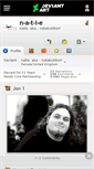 Mobile Screenshot of n-a-t-i-e.deviantart.com
