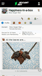 Mobile Screenshot of happiness-in-a-box.deviantart.com