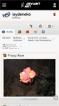 Mobile Screenshot of laydeneko.deviantart.com