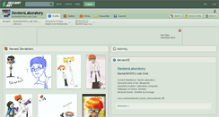Desktop Screenshot of dexterslaboratory.deviantart.com