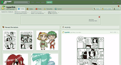 Desktop Screenshot of hyperlink.deviantart.com