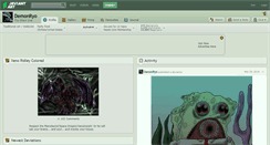 Desktop Screenshot of demonryo.deviantart.com