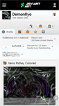 Mobile Screenshot of demonryo.deviantart.com