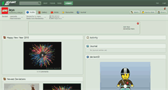 Desktop Screenshot of leyo.deviantart.com