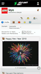 Mobile Screenshot of leyo.deviantart.com