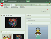 Tablet Screenshot of leyo.deviantart.com