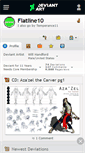 Mobile Screenshot of flatline10.deviantart.com
