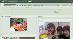 Desktop Screenshot of princesssnowglobing.deviantart.com