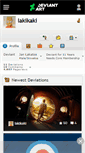 Mobile Screenshot of lakikaki.deviantart.com