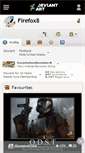 Mobile Screenshot of firefox8.deviantart.com