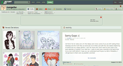 Desktop Screenshot of mangasfan.deviantart.com