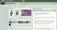 Desktop Screenshot of neogothicsurrealism.deviantart.com