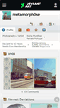 Mobile Screenshot of metamorph0se.deviantart.com