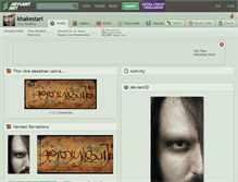 Tablet Screenshot of khakestari.deviantart.com