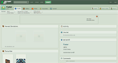 Desktop Screenshot of fuster.deviantart.com