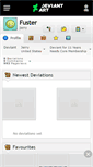 Mobile Screenshot of fuster.deviantart.com