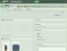 Tablet Screenshot of fuster.deviantart.com