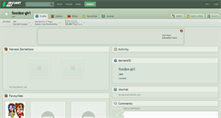 Desktop Screenshot of feedee-girl.deviantart.com