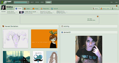 Desktop Screenshot of itildine.deviantart.com
