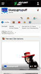 Mobile Screenshot of bluepygmypuff.deviantart.com
