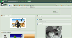 Desktop Screenshot of o-o-p.deviantart.com