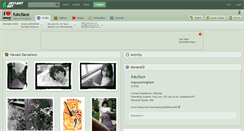 Desktop Screenshot of fukcface.deviantart.com