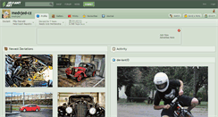 Desktop Screenshot of medvjed-cz.deviantart.com