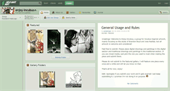 Desktop Screenshot of enjoy-incubus.deviantart.com