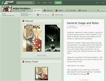 Tablet Screenshot of enjoy-incubus.deviantart.com