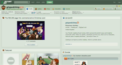 Desktop Screenshot of grippedchimp.deviantart.com