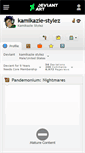Mobile Screenshot of kamikazie-stylez.deviantart.com