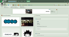 Desktop Screenshot of 9tf.deviantart.com