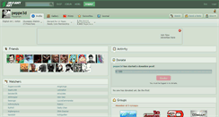 Desktop Screenshot of peppe3d.deviantart.com