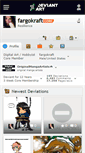 Mobile Screenshot of fargokraft.deviantart.com
