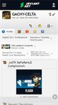 Mobile Screenshot of gachy-celta.deviantart.com