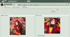 Desktop Screenshot of mollyisacatlady.deviantart.com