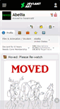 Mobile Screenshot of abellia.deviantart.com