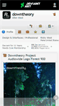 Mobile Screenshot of downtheory.deviantart.com