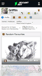 Mobile Screenshot of griffiin.deviantart.com
