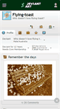 Mobile Screenshot of flying-toast.deviantart.com