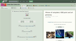 Desktop Screenshot of come-one-come-all.deviantart.com