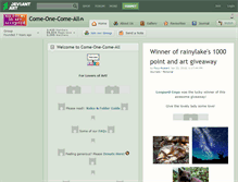Tablet Screenshot of come-one-come-all.deviantart.com