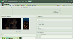 Desktop Screenshot of metacog.deviantart.com