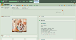 Desktop Screenshot of docdoom.deviantart.com