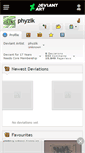 Mobile Screenshot of phyzik.deviantart.com