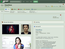 Tablet Screenshot of eslamrezo.deviantart.com