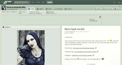 Desktop Screenshot of nocturnehandcrafts.deviantart.com