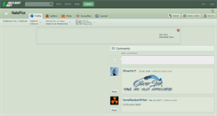 Desktop Screenshot of natefox.deviantart.com